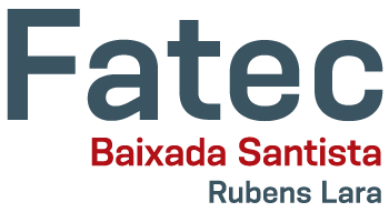 Logo da Fatec Baixada Santista Rubens Lara